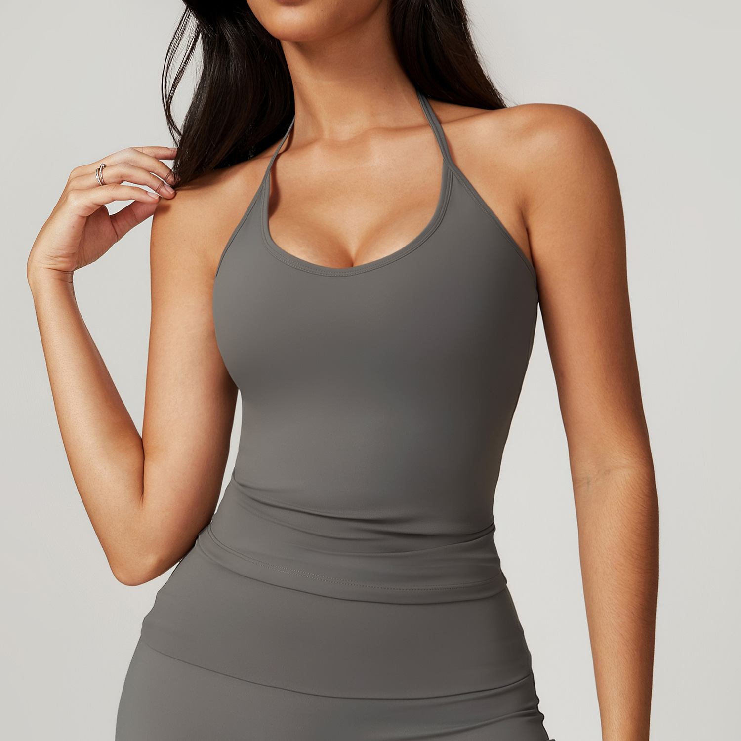 ผู้หญิงโยคะเสื้อกั๊กกีฬา Bra ฟ - Push Up Bra Padded บทวิจารณ์และราคา