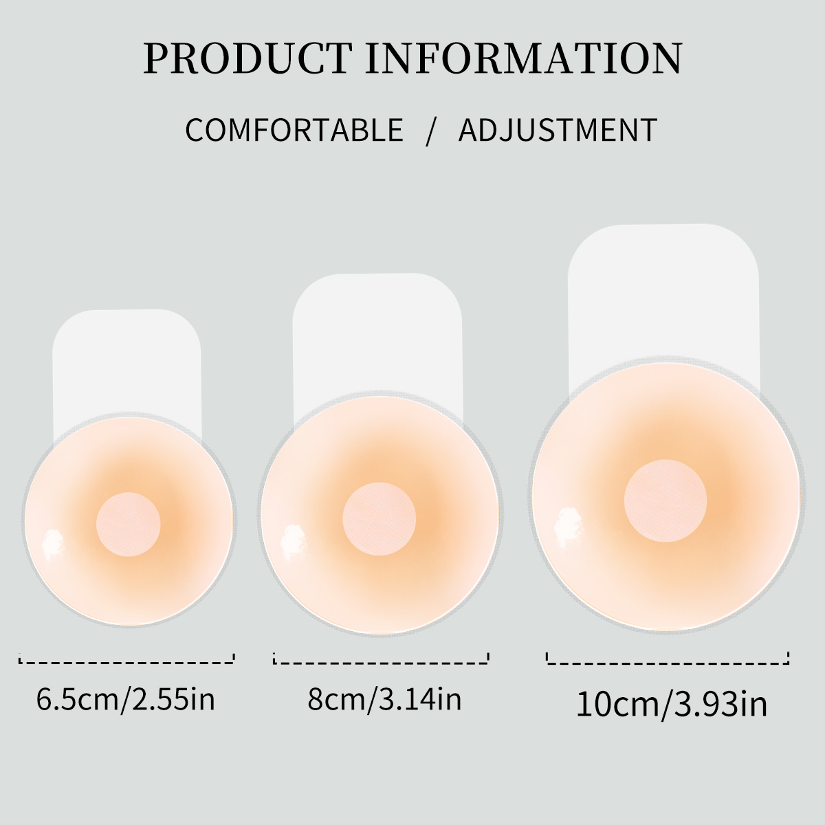 ชุดซิลิโคนปิดหัวนม 2 ชิ้น, แผ่ - Silicone Bra Adhesive บทวิจารณ์และราคา