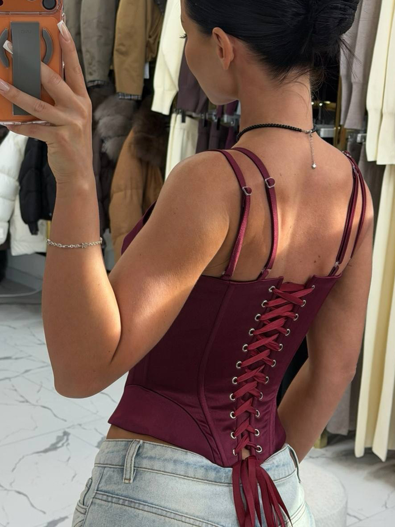 เสื้อครอปท็อปคอร์เซ็ทแบบไร้สาย - Strapless Bra Backless บทวิจารณ์และราคา