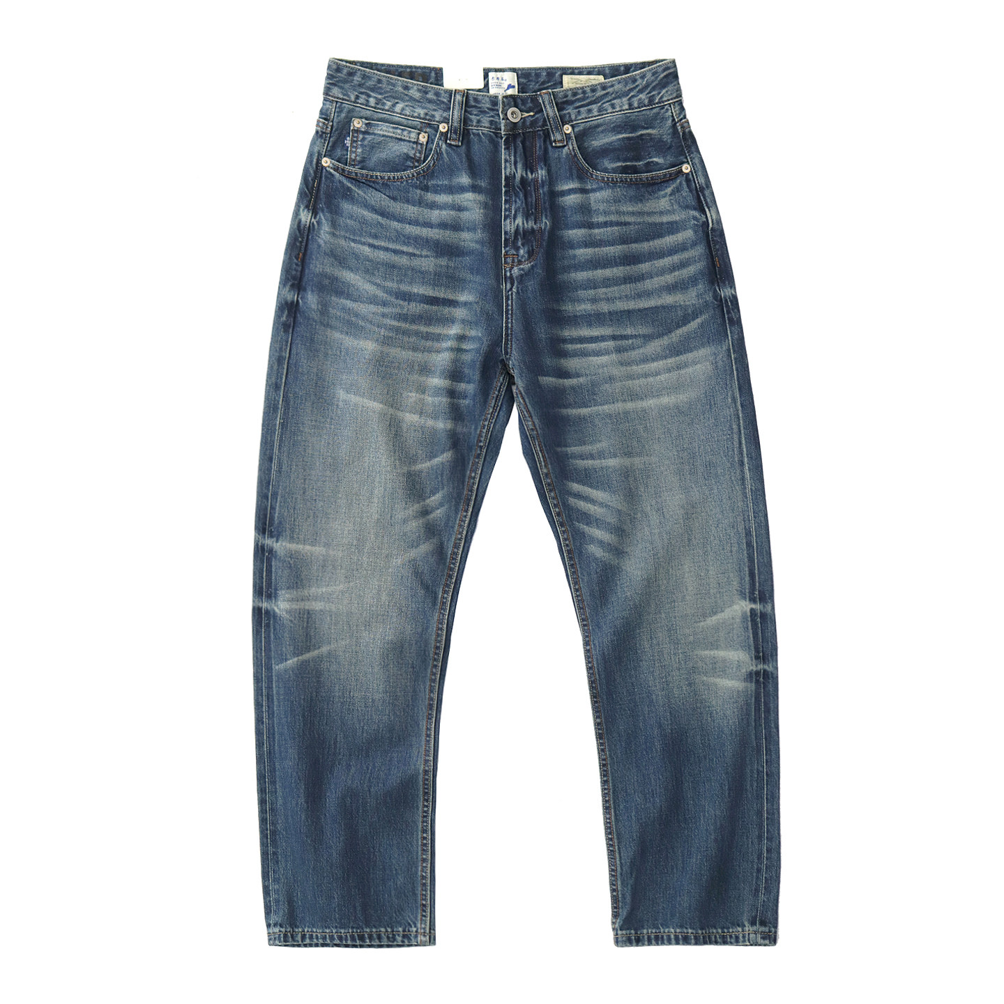 กางเกงยีนส์ทรงตรงสีน้ำเงินฟอกส - Levis Jeans 501 บทวิจารณ์และราคา