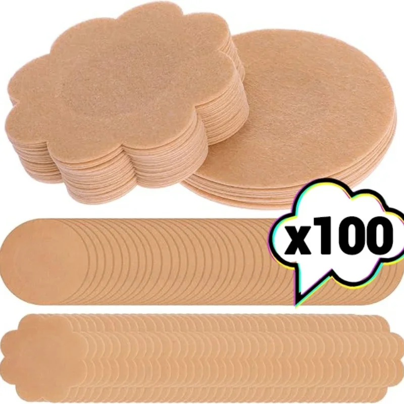 10/100pcs ผู้หญิงฝาครอบหัวนม S - Silicone Bra Adhesive บทวิจารณ์และราคา